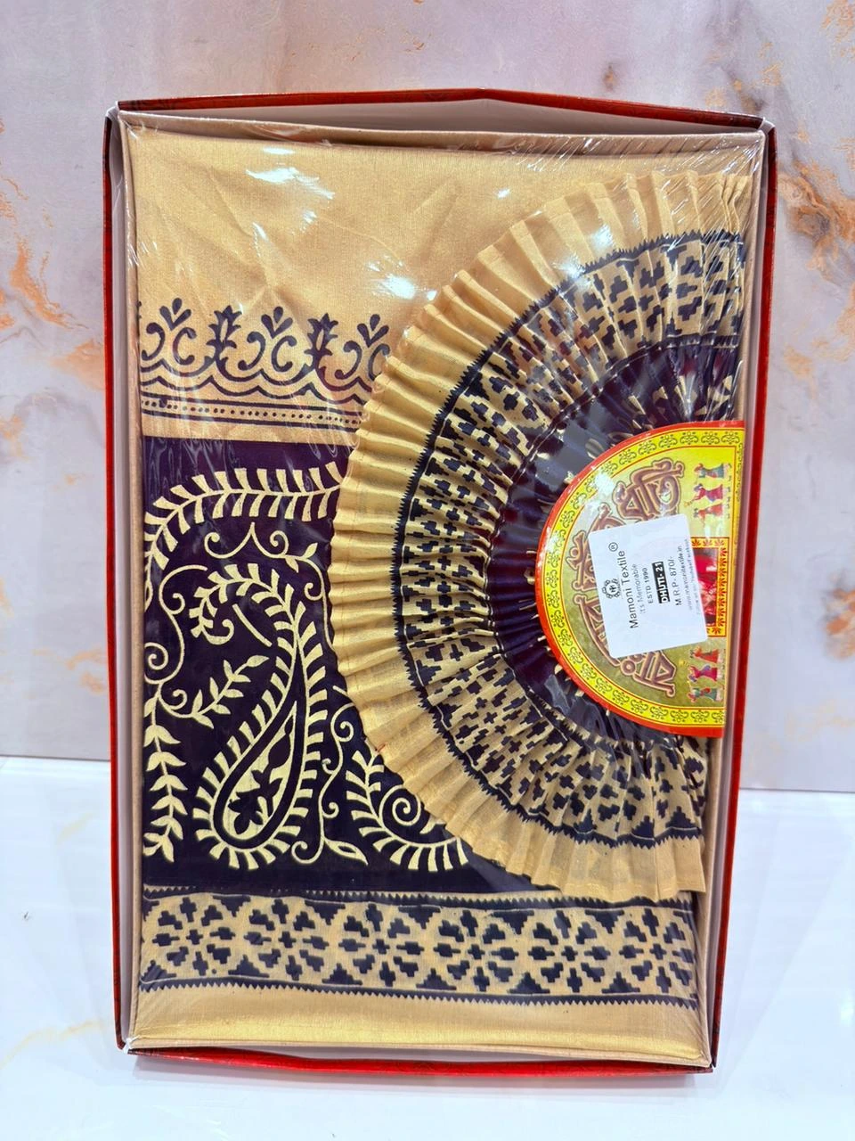 Block Printed Designer Dhuti Collection - Image 11