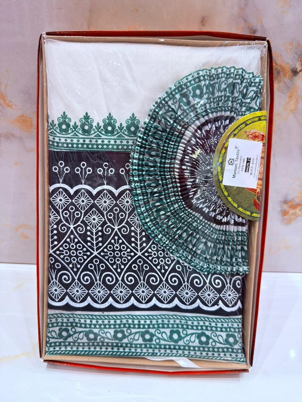 Block Printed Designer Dhuti Collection - Image 9