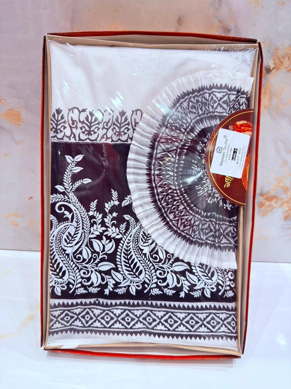 Block Printed Designer Dhuti Collection - Image 6