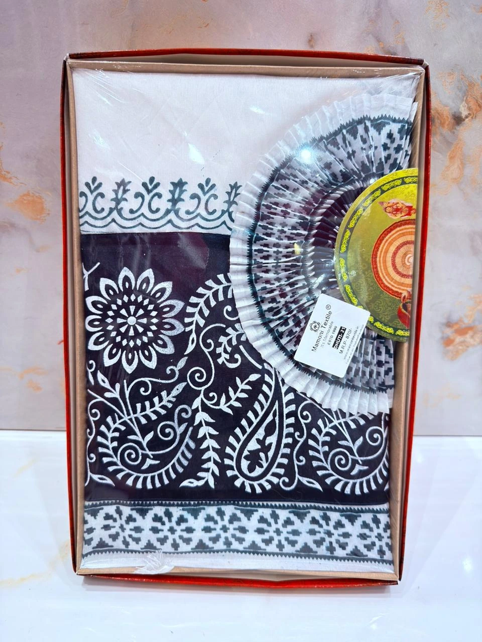 Block Printed Designer Dhuti Collection - Image 4