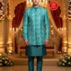 Angrakha Style Indo Western Set